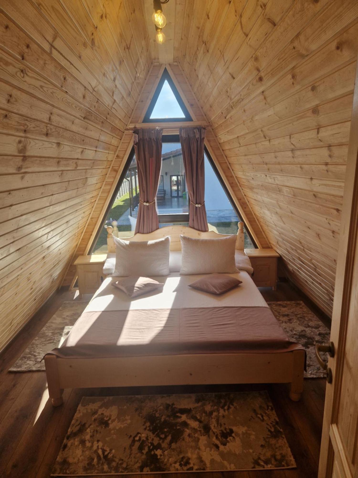 Gold A-frame Pestera Ursilor Holiday home *